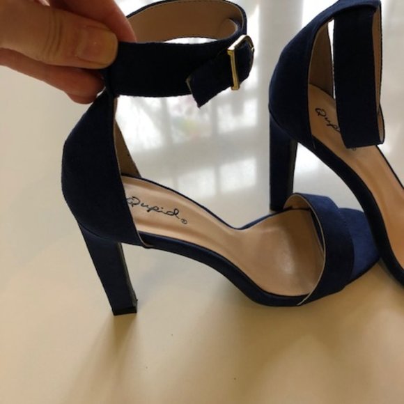 Royal blue High Heels - Picture 3 of 8